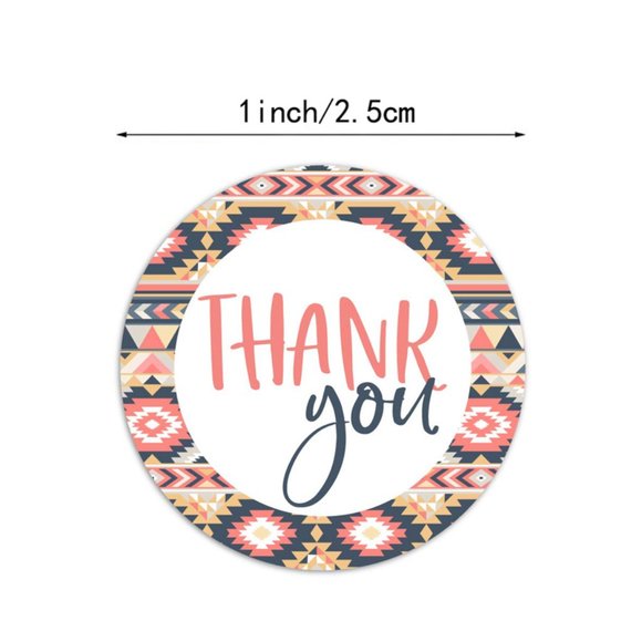 140 pcs - 1" Thank you Stickers - Picture 3 of 9
